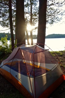 Lakeside Camping at Algonquin Provincial Park