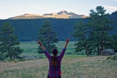 Praising the mountains and another sunny day in RMNP
